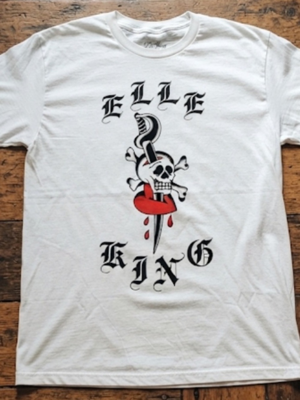White Graphic Short Sleeve Tee